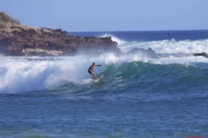 Riding the Waves Lanai Hawaii