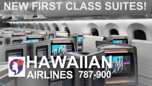 Pic showing new HA 787 interior Thumbnail for Video Trip Report