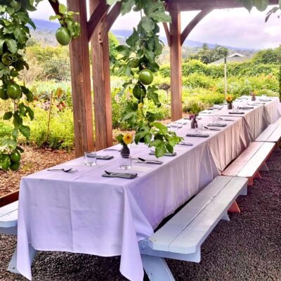 Farm to Table Dinner at Maui Bees Kula Hawaii Maui Activity Lost on Lanai