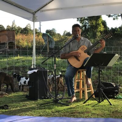 Pic Maui Goat Yoga with Music Maui Activity Lost on Lanai