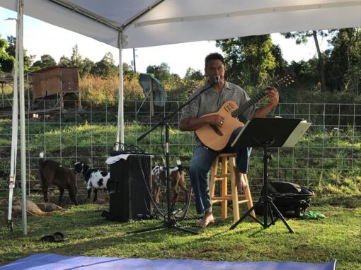 Pic Maui Goat Yoga with Music Maui Activity Lost on Lanai