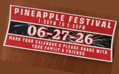 2026 Lanai Pineapple Festival – June 27